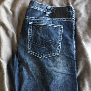 Men’s Silver Jeans